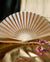 9" Nude Silk Hand Fans for Weddings (10 Pack) - AsianImportStore.com - B2B Wholesale Lighting and Decor