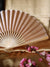 9" Nude Silk Hand Fans for Weddings (10 Pack) - AsianImportStore.com - B2B Wholesale Lighting and Decor