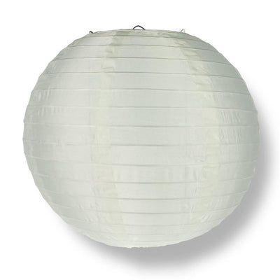 12" Shimmering Even Ribbing Nylon Lanterns - Door-2-Door - Various Colors Available (Master Case, 60-Day Processing)