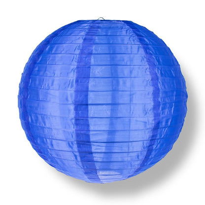 14" Shimmering Even Ribbing Nylon Lanterns - Door-2-Door - Various Colors Available (100-Piece Master Case, 60-Day Processing)