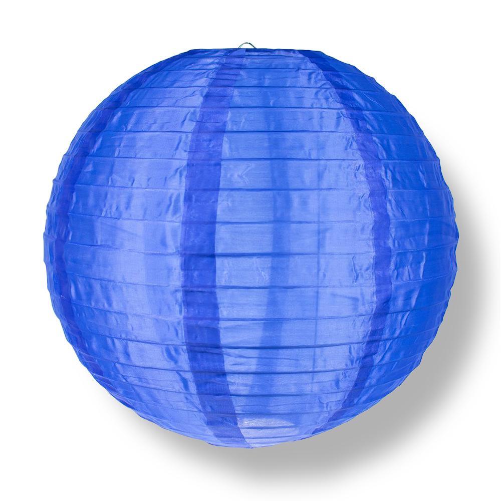 8" Shimmering Even Ribbing Nylon Lanterns - Door-2-Door - Various Colors Available (250-Piece Master Case, 60-Day Processing)