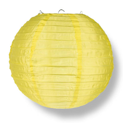 6" Shimmering Even Ribbing Nylon Lanterns - Door-2-Door - Various Colors Available (Master Case, 60-Day Processing)