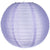 24" Light Purple Shimmering Nylon Lantern, Even Ribbing, Durable, Hanging