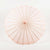 32" Rose Quartz Pink Parasol Umbrella, Premium Nylon with Elegant Handle