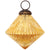 Vintage-Style Small Glass Ornament (2-Inch, Gold, Adele Design, Single) - AsianImportStore.com - B2B Wholesale Lighting & Décor since 2002.
