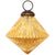 Vintage-Style Small Glass Ornament (2-Inch, Gold, Adele Design, Single) - AsianImportStore.com - B2B Wholesale Lighting & Décor since 2002.