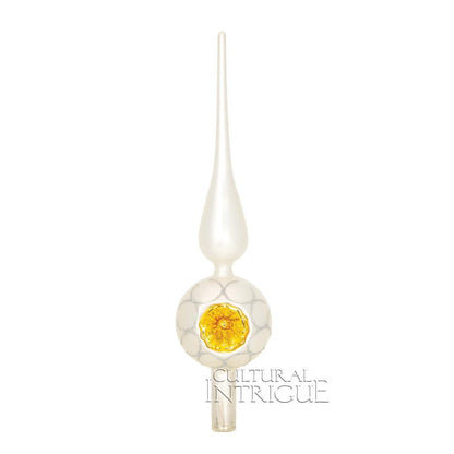 Ivory Vintage Indent Tree Topper - AsianImportStore.com - B2B Wholesale Lighting and Decor