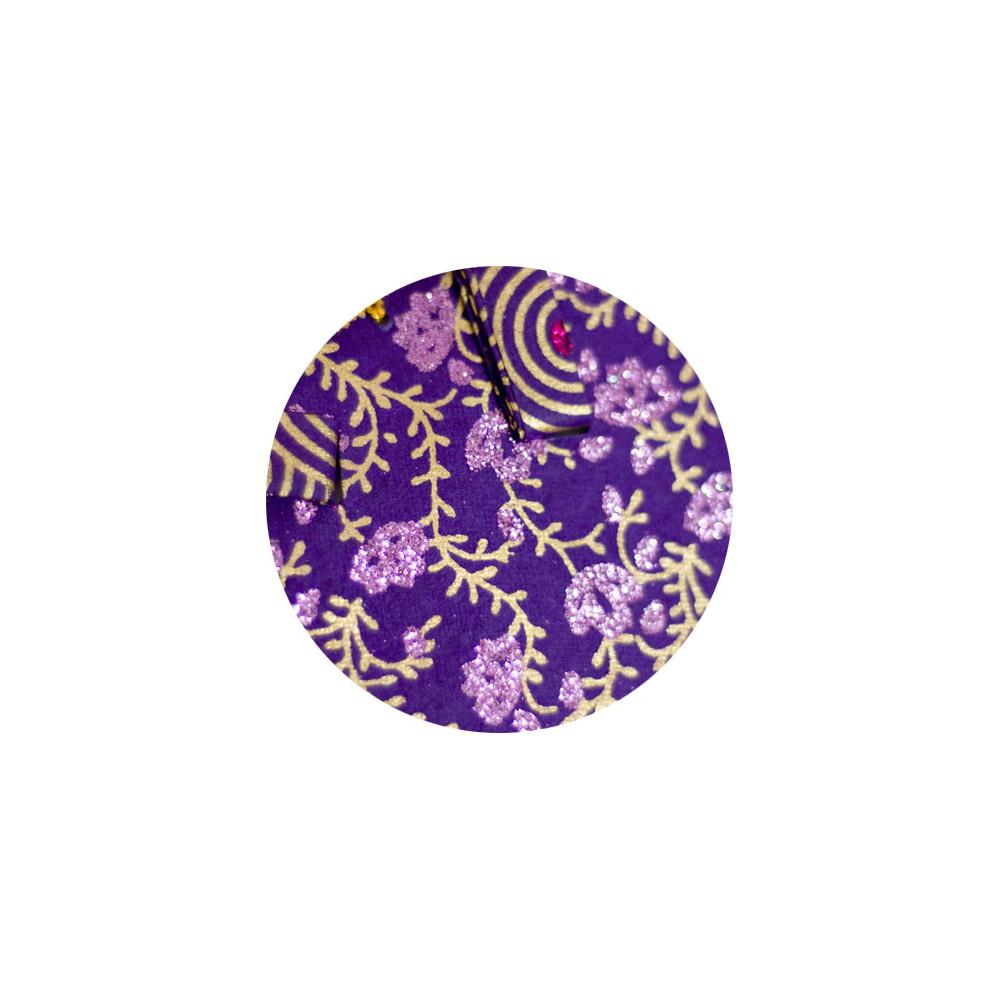 Purple Origami Paper Bird Ornament (mama sparrow, Single) - AsianImportStore.com - B2B Wholesale Lighting and Decor