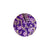 Purple Origami Paper Bird Ornament (mama sparrow, Single) - AsianImportStore.com - B2B Wholesale Lighting and Decor