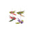 4 Pack|Multicolor Origami Paper Bird Ornaments (Set of 4 Swallows) - AsianImportStore.com - B2B Wholesale Lighting and Decor