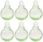 6 Pack|Light Green Cassandra Mini Recycled Glass Ball Ornament - AsianImportStore.com - B2B Wholesale Lighting and Decor