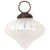Mercury Glass Small Ornaments (2 to 2.25-inch, Pearl White, Lucy Design, Single) - AsianImportStore.com - B2B Wholesale Lighting & Décor since 2002.