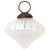 Mercury Glass Small Ornaments (2 to 2.25-inch, Pearl White, Lucy Design, Single) - AsianImportStore.com - B2B Wholesale Lighting & Décor since 2002.