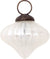 Mercury Glass Small Ornaments (2 to 2.25-inch, Pearl White, Lucy Design, Single) - AsianImportStore.com - B2B Wholesale Lighting & Décor since 2002.