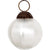 Small Mercury Glass Ball Ornament (2 to 2.25-inch, Pearl White, Penina Design, Single) - AsianImportStore.com - B2B Wholesale Lighting & Décor since 2002.