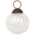 Large Mercury Glass Ball Ornaments (3-Inch, Pearl White, Mona Design, Single) - AsianImportStore.com - B2B Wholesale Lighting & Décor since 2002.