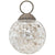 6 Pack | Large Mercury Glass Ball Ornaments (3-Inch, Silver, Mona Design) - Great Gift Idea, Vintage-Style Decorations for Christmas, Special Occasions, Home Decor and Parties - AsianImportStore.com - B2B Wholesale Lighting & Décor since 2002.