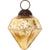 Mercury Glass Small Ornaments (2.25-inch, Gold, Elizabeth Design, Single) - AsianImportStore.com - B2B Wholesale Lighting & Décor since 2002.
