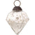 Mercury Glass Small Ornaments (2.25-inch, Silver, Elizabeth Design, Single) - AsianImportStore.com - B2B Wholesale Lighting & Décor since 2002.