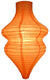 Orange Beehive Unique Shaped Paper Lantern, 10-inch x 14-inch - AsianImportStore.com - B2B Wholesale Lighting & Decor since 2002