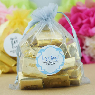 Silver Organza Gift Bag Pouch / Goodie Bag - 4.5 x 5.5in (12-PACK) - AsianImportStore.com - B2B Wholesale Lighting and Decor