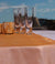 6 Pack Orange Organza Table Runner - 12"x108" - AsianImportStore.com - B2B Wholesale Lighting and Decor