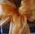 6 Pack Orange Organza Table Runner - 12"x108" - AsianImportStore.com - B2B Wholesale Lighting and Decor