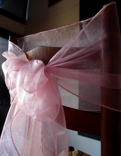 12"x 108" Pink Organza Table Runner - AsianImportStore.com - B2B Wholesale Lighting and Decor