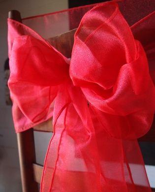 6 Pack Red Organza Table Runner - 12"x108" - AsianImportStore.com - B2B Wholesale Lighting and Decor