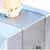 6 Pack Dark Silver Organza Table Runner - 12"x108" - AsianImportStore.com - B2B Wholesale Lighting and Decor