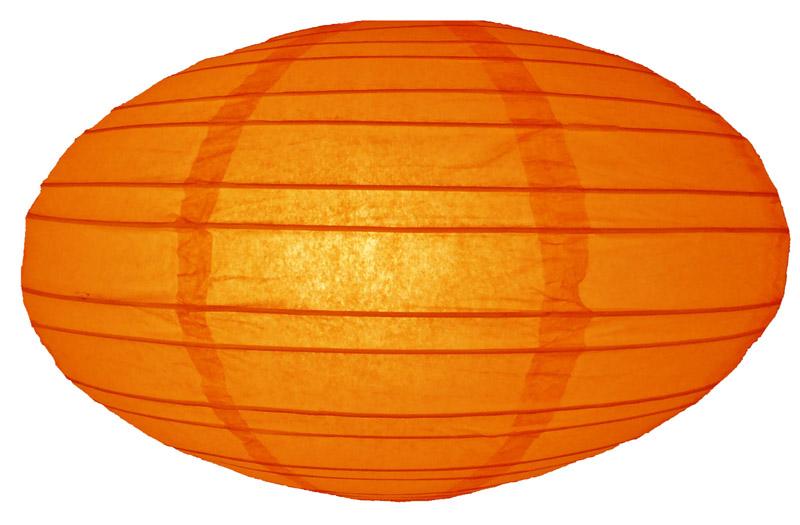16" Orange Saturn Paper Lantern - AsianImportStore.com - B2B Wholesale Lighting and Decor