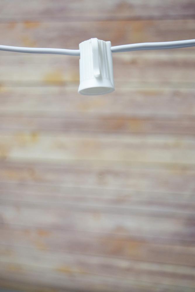 Patriotic 4th of July Outdoor Patio String Light, 50 Socket, C9 LED Bulbs, 51 FT White Cord - AsianImportStore.com - B2B Wholesale Lighting and Decor