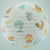14" Artisan Print Cute Animal Parade Paper Lantern, Design by Esper - AsianImportStore.com - B2B Wholesale Lighting and Decor