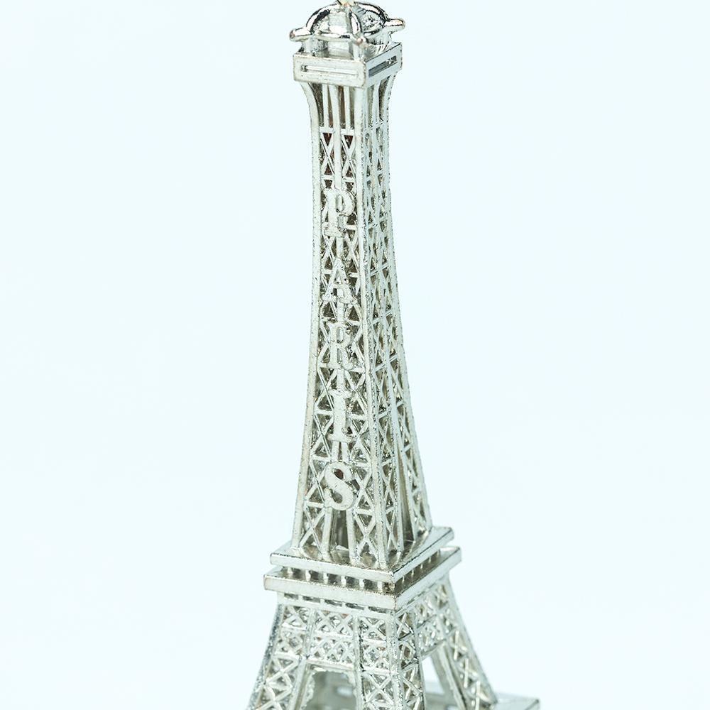 Paris Eiffel Tower 5" Name Card  / Photo Holder, Metal, Silver (50 PACK) - AsianImportStore.com - B2B Wholesale Lighting and Décor