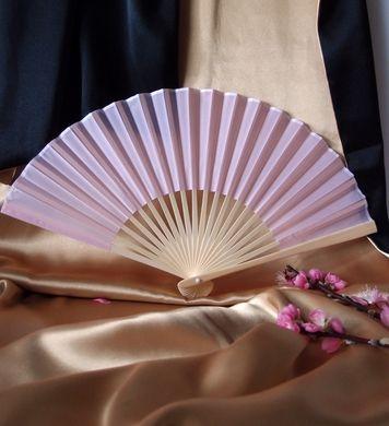 BULK PACK (50) 9" Pink Silk Hand Fans for Weddings - AsianImportStore.com - B2B Wholesale Lighting and Decor