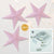 3-PACK + Cord | Pink Starry Night 24" Illuminated Paper Star Lanterns and Lamp Cord Hanging Decorations - AsianImportStore.com - B2B Wholesale Lighting and Decor
