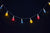 10 LED RBY Hard Plastic Light Bulb Shaped String Lights, 5.5 FT, Battery Operated - AsianImportStore.com - B2B Wholesale Lighting and Decor