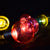 10 LED RBY Hard Plastic Light Bulb Shaped String Lights, 5.5 FT, Battery Operated - AsianImportStore.com - B2B Wholesale Lighting and Decor