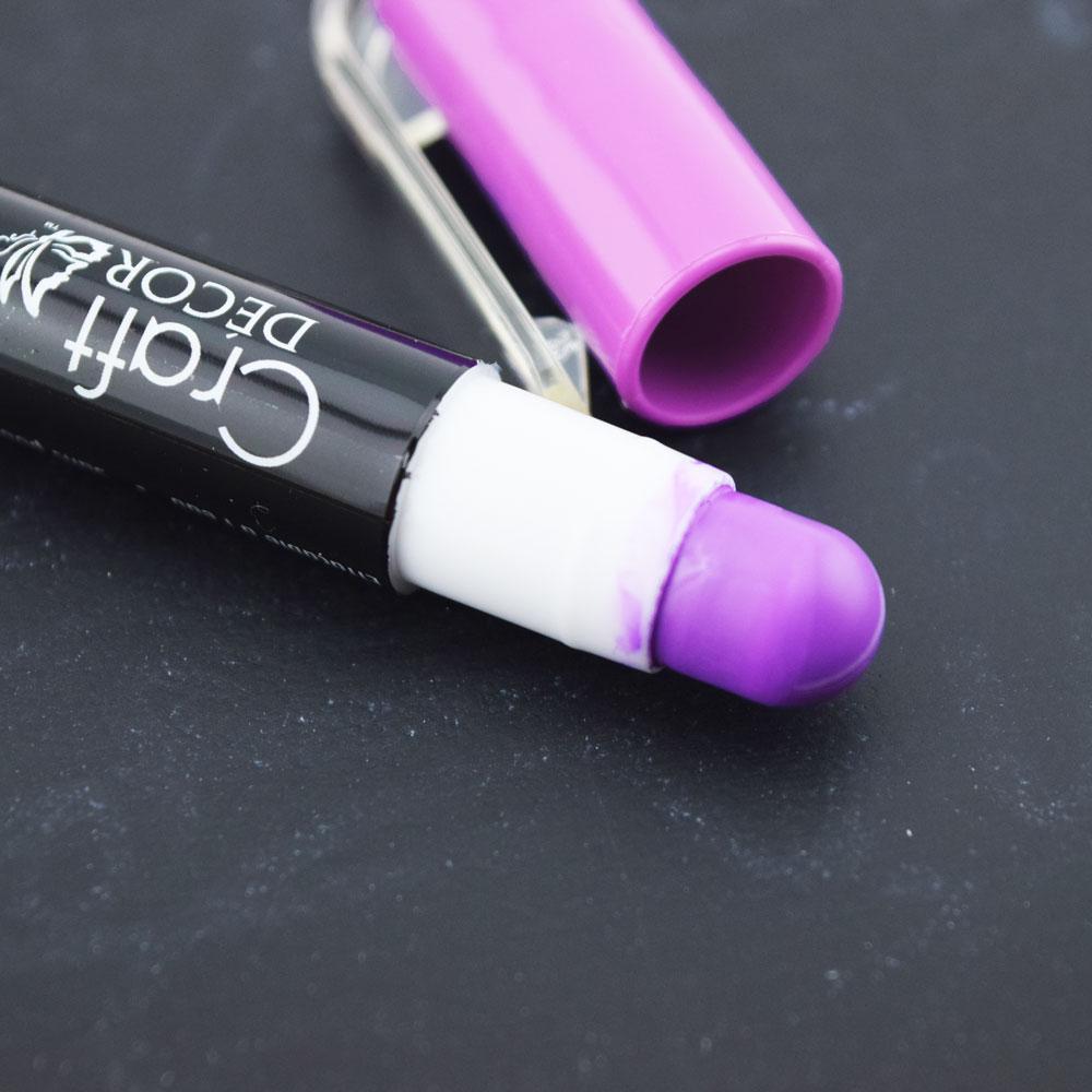 Premium Deep Purple Chalkboard Pen Writing Marker, Multi-Surface Wet Erase - AsianImportStore.com - B2B Wholesale Lighting and Decor