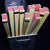 9" Fuchsia / Hot Pink Paper Hand Fans for Weddings, Premium Paper Stock (10 Pack) - AsianImportStore.com - B2B Wholesale Lighting and Decor