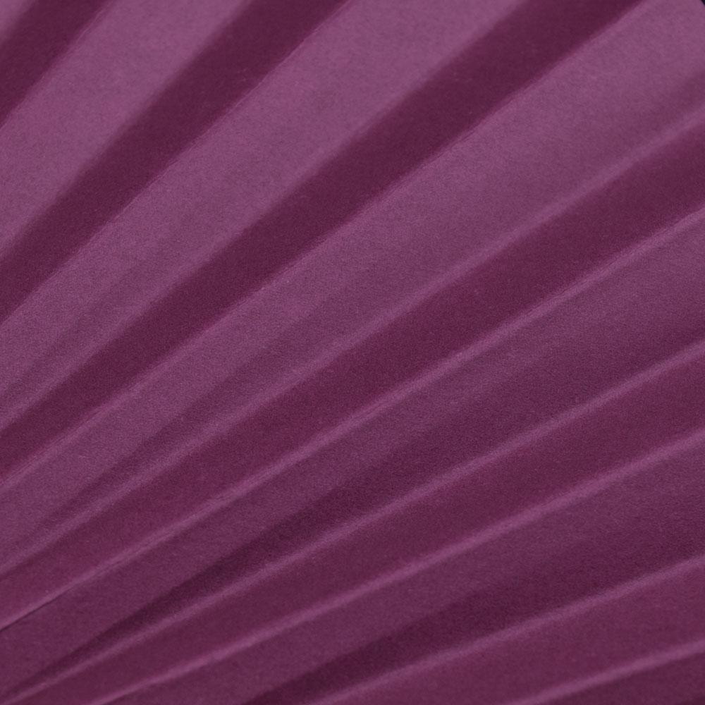 (100 PACK) 9" Violet Paper Hand Fans for Weddings, Premium Paper Stock