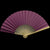 (100 PACK) 9" Violet Paper Hand Fans for Weddings, Premium Paper Stock