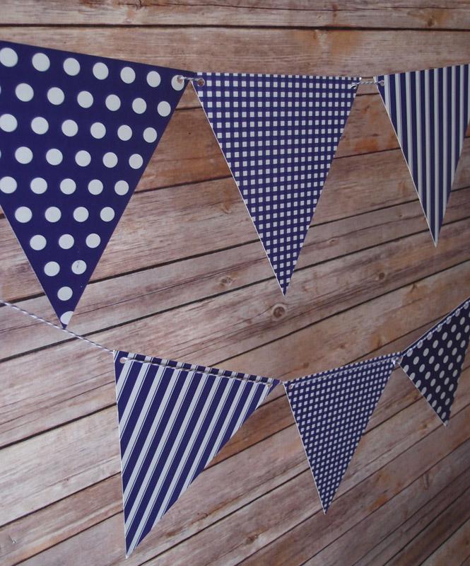 Purple Mix Pattern Triangle Flag Pennant Banner (11FT) - AsianImportStore.com - B2B Wholesale Lighting and Decor