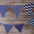 Purple Mix Pattern Triangle Flag Pennant Banner (11FT) (50 PACK) - AsianImportStore.com - B2B Wholesale Lighting and Décor
