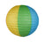 14" Rainbow Multi-Color Paper Lantern, Even Ribbing, Hanging Decoration - AsianImportStore.com - B2B Wholesale Lighting and Decor