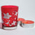 Red Floral Holiday Votive Tea Light Candle Holders Gift Set (4 PACK) - AsianImportStore.com - B2B Wholesale Lighting and Decor