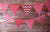 Red Mix Pattern Triangle Flag Pennant Banner (11FT) - AsianImportStore.com - B2B Wholesale Lighting and Decor