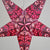 24" Red Pink Rain Paper Star Lantern, Hanging - AsianImportStore.com - B2B Wholesale Lighting and Decor