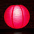 12" Red Fine Line Premium Even Ribbing Paper Lantern, Extra Sturdy - AsianImportStore.com - B2B Wholesale Lighting and Decor