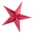 24" Red Prismatic Paper Star Lantern, Hanging Decoration - AsianImportStore.com - B2B Wholesale Lighting and Decor